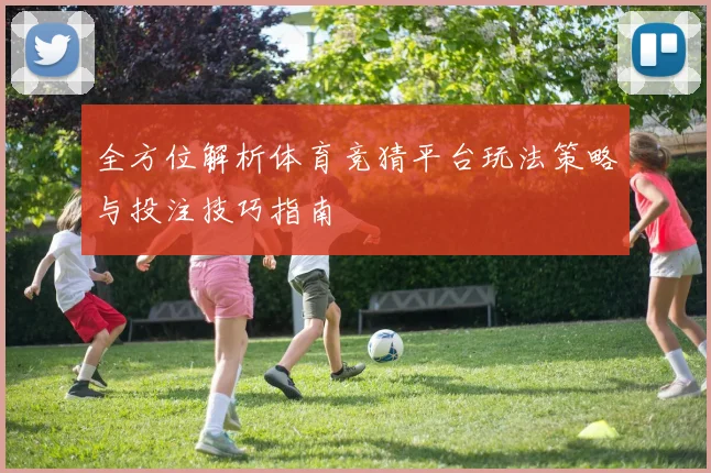 全方位解析体育竞猜平台玩法策略与投注技巧指南